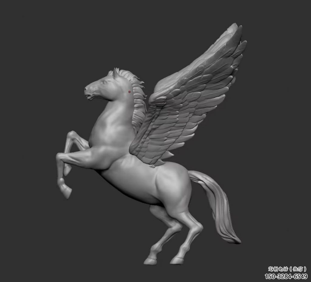 大型飛馬銅雕塑 商業(yè)街廣場雕塑 古銅色擺件