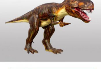 玻璃鋼城市恐龍雕塑 風景區彩繪雕塑 抽象擺件