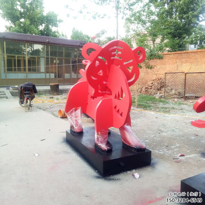 仿真生肖雕塑廠家 酒店公園雕塑 風景區(qū)擺件