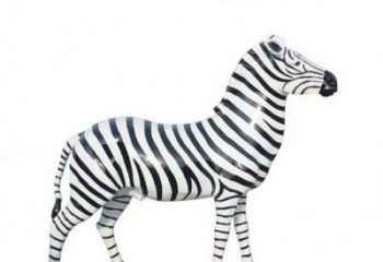 斑馬雕塑廠家，仿真彩繪工藝，公園廣場(chǎng)街頭小品