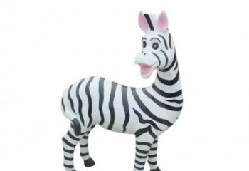 斑馬雕塑加工，仿真彩繪工藝，公園廣場(chǎng)街頭擺件