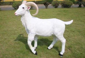 仿真綿羊雕塑廠家，動(dòng)物景觀，廣場(chǎng)園林小品