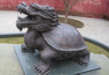 銅海龜?shù)袼軓S家，神獸動(dòng)物，仿古公園廣場(chǎng)擺件