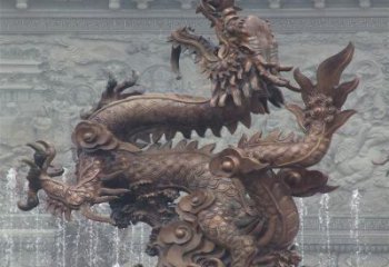 制作龍頭雕塑廠家，鑄銅動(dòng)物雕塑，房地產(chǎn)售樓處擺件
