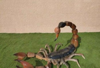 城市蝎子雕塑 風景區彩繪雕塑 抽象擺件