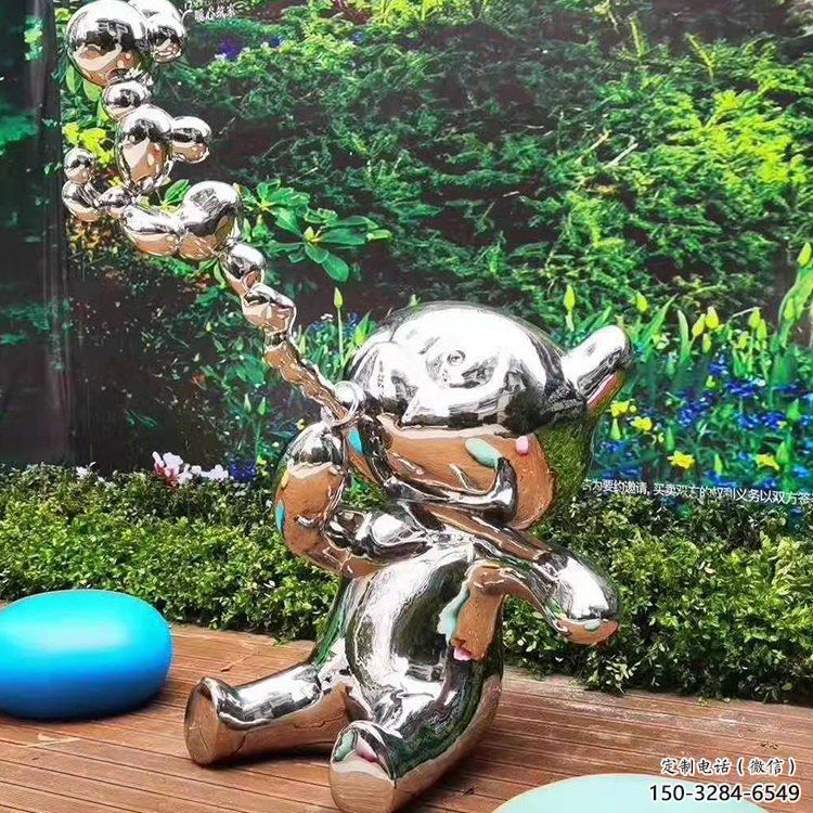 室內(nèi)小貓雕塑，動(dòng)物小品，鐵藝工藝