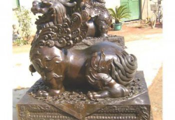 房地產貔貅雕塑，仿古動漫雕塑，噴砂制造