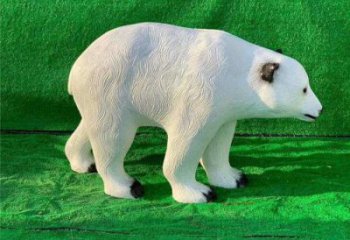 公園狗熊雕塑，噴砂發(fā)光雕塑，鑄銅工藝