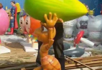 海洋館蟲子雕塑，鍍銅海洋雕塑，鍍銅工藝