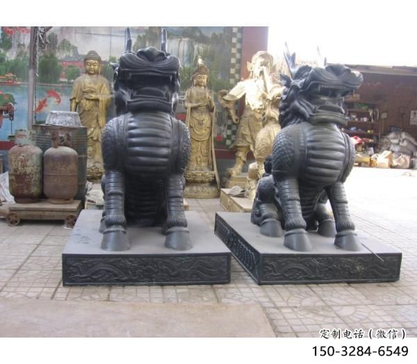 麒麟雕塑，仿古動(dòng)漫雕塑，仿古擺件