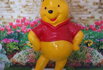 街道布朗熊雕塑，鑄銅農耕雕塑，古銅效果