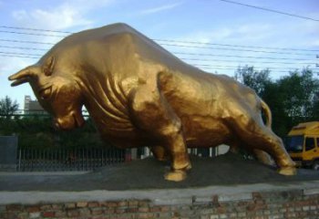 商場華爾街牛雕塑 仿真雕塑 店門口小品