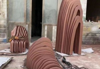 幼兒園假山雕塑，鐵藝文化雕塑，鑄造制作