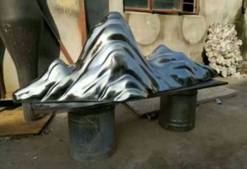 廣場(chǎng)假山雕塑，公園水景雕塑，抽象效果