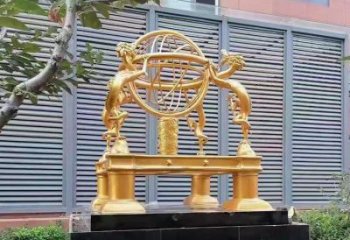 渾天儀雕塑，仿古景觀雕塑，仿古擺件
