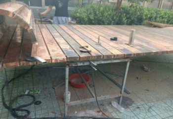 街道書卷雕塑，鍛造景觀雕塑，古銅效果