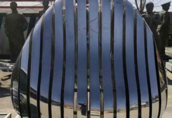 小區(qū)坐凳雕塑，拉絲景觀雕塑，抽象效果