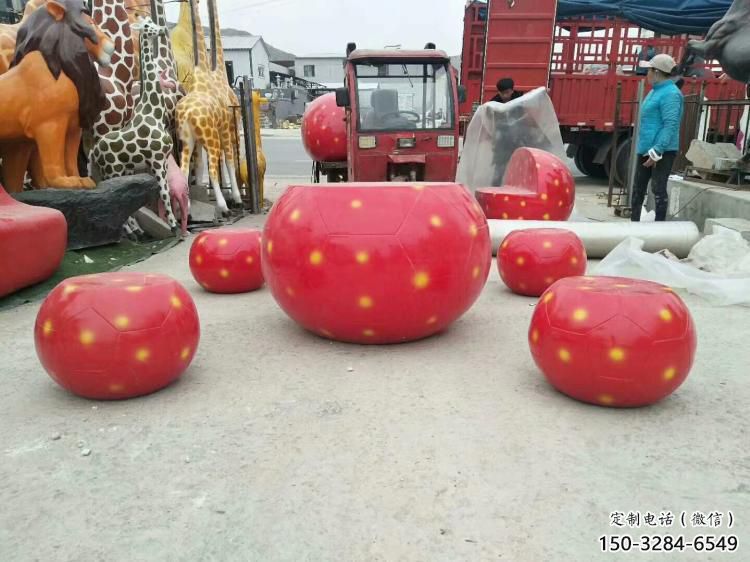 政府凳子雕塑 仿真景觀擺件 烤漆雕塑