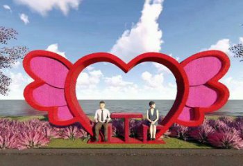 街道凳子雕塑 現代景觀擺件 彩繪雕塑