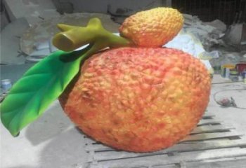 楊梅雕塑，水果仿真擺件，戶外景觀雕塑 (3)