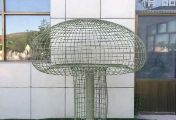 街道鏤空香菇雕塑 現代景觀蔬菜雕塑 彩繪果蔬雕塑