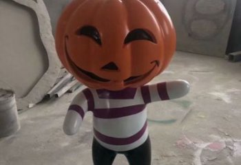 公園南瓜雕塑 酒店門口雕塑 彩繪擺件