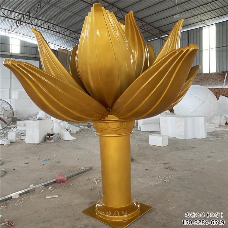 街道紫荊花雕塑 現代景觀花朵雕塑 彩繪花卉雕塑