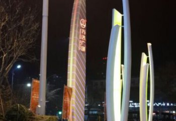 公園精神堡壘雕塑 創(chuàng)意企業(yè)標識雕塑 美陳文化雕塑