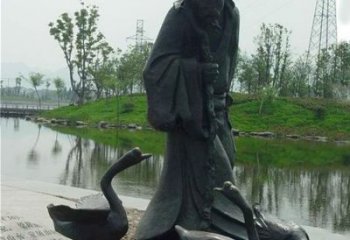 民俗船夫雕塑 店門口園林雕塑 漁業(yè)小品