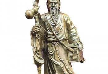 園林華佗雕塑 大型名醫雕塑 中式藥王雕塑