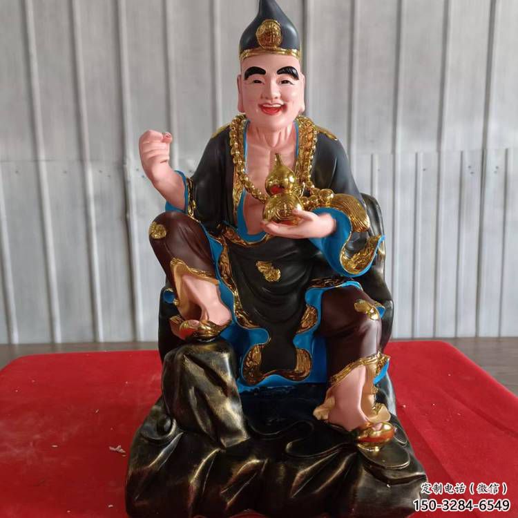 濟公雕塑 現(xiàn)代景觀擺件 鑄銅神話雕塑