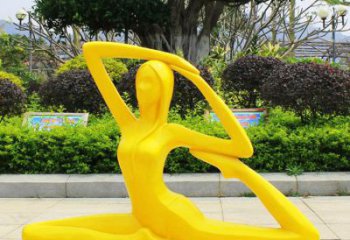 公園跳舞雕塑 創(chuàng)意舞者雕塑 美陳女孩雕塑