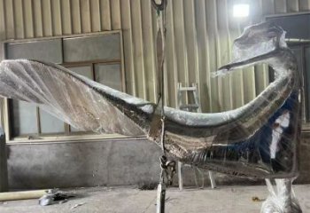 戶外跳舞雕塑 噴漆景觀舞者雕塑 鏡面女孩雕塑