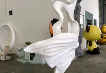 室內(nèi)跳舞雕塑 仿真景觀舞者雕塑 大型女孩雕塑