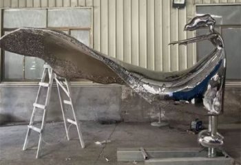 跳舞雕塑 抽象藝術(shù)舞者雕塑 烤漆女孩雕塑