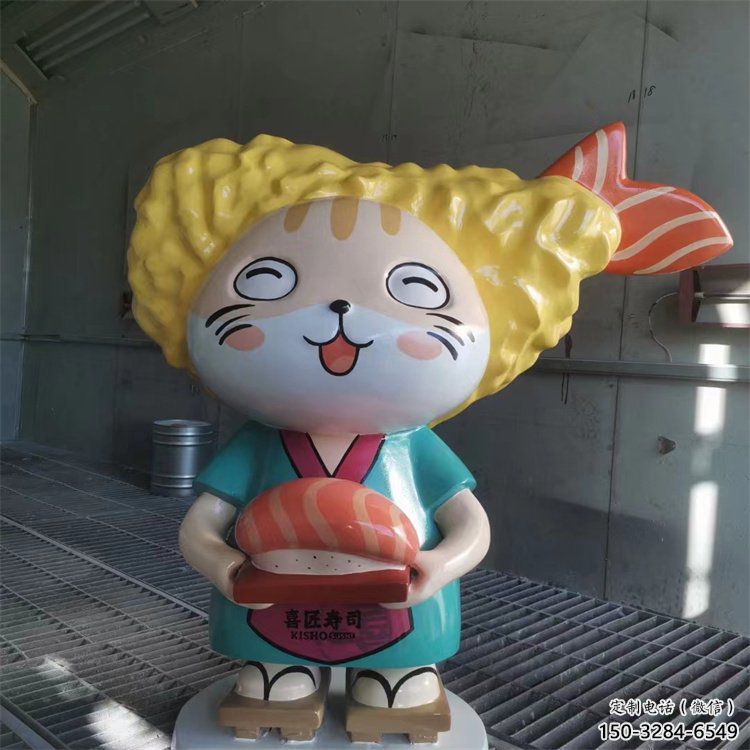 公仔雕塑 庭院卡通雕塑 彩繪擺件