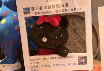 大型公仔雕塑 門口創意雕塑 售樓處小品