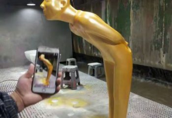 創意迎賓雕塑 步行街店門口雕塑 卡通小品