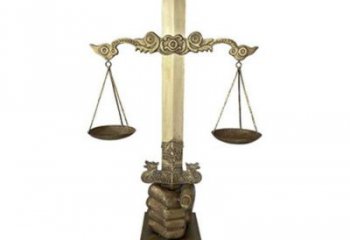 幾何天平雕塑 發光公園公平雕塑 大門口天平秤雕塑