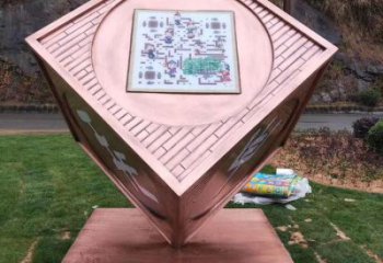 異形天平雕塑 現代校園公平雕塑 校園天平秤雕塑