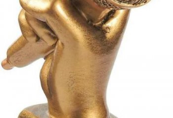 步行街麥克風雕塑 游樂場音樂雕塑 鑄造話筒雕塑