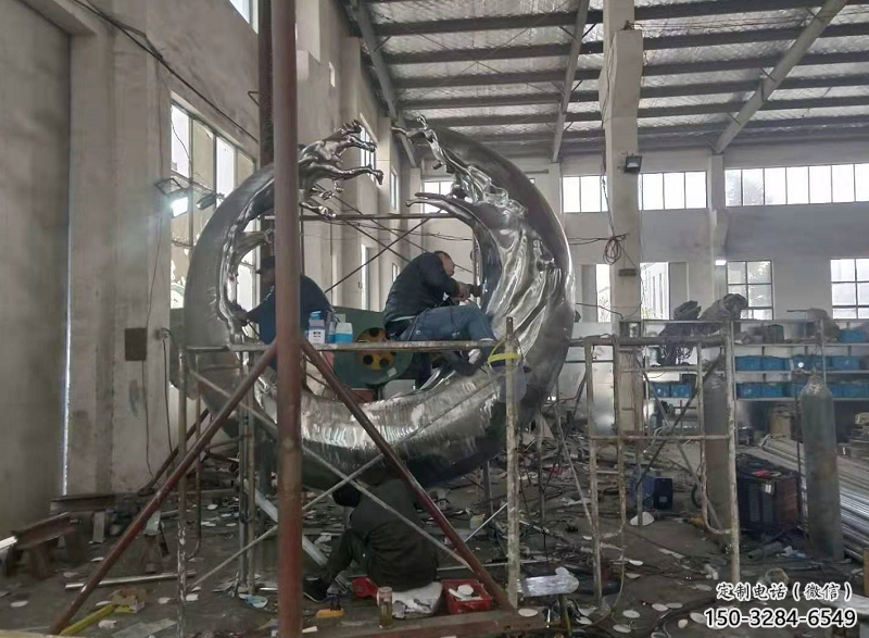 創意水花雕塑 啞光水景雕塑 公園雕塑