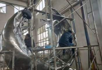 鑄造水花雕塑 中式村口雕塑 景觀水景雕塑