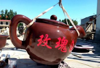 彩繪天壺雕塑 電鍍現代懸空雕塑 公園流水雕塑