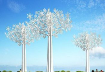 景觀雪花雕塑 仿真窗花雕塑 景觀雕塑