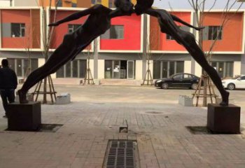 人物拱門(mén)雕塑