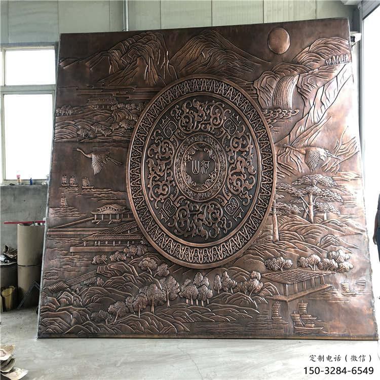 景觀浮雕供需，美陳雕塑，景觀鍛銅浮雕承接