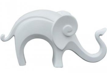 幾何大象雕塑通用，花園小品，廣場(chǎng)大象雕塑優(yōu)價(jià)