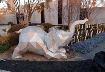 公園大象雕塑提供，美陳雕塑，烤漆大象雕塑承接