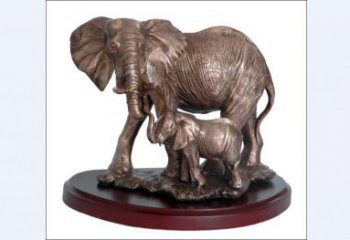 地產大象雕塑供應，地標擺件，紅銅大象雕塑制造
